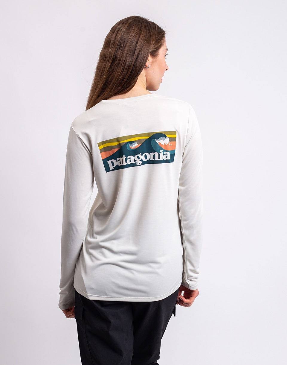 W's L/S Capilene® Cool Daily Shirt - Boardshort Logo