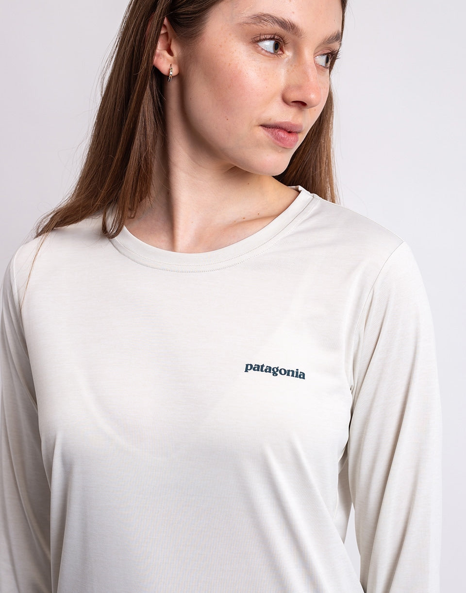 W's L/S Capilene® Cool Daily Shirt - Boardshort Logo