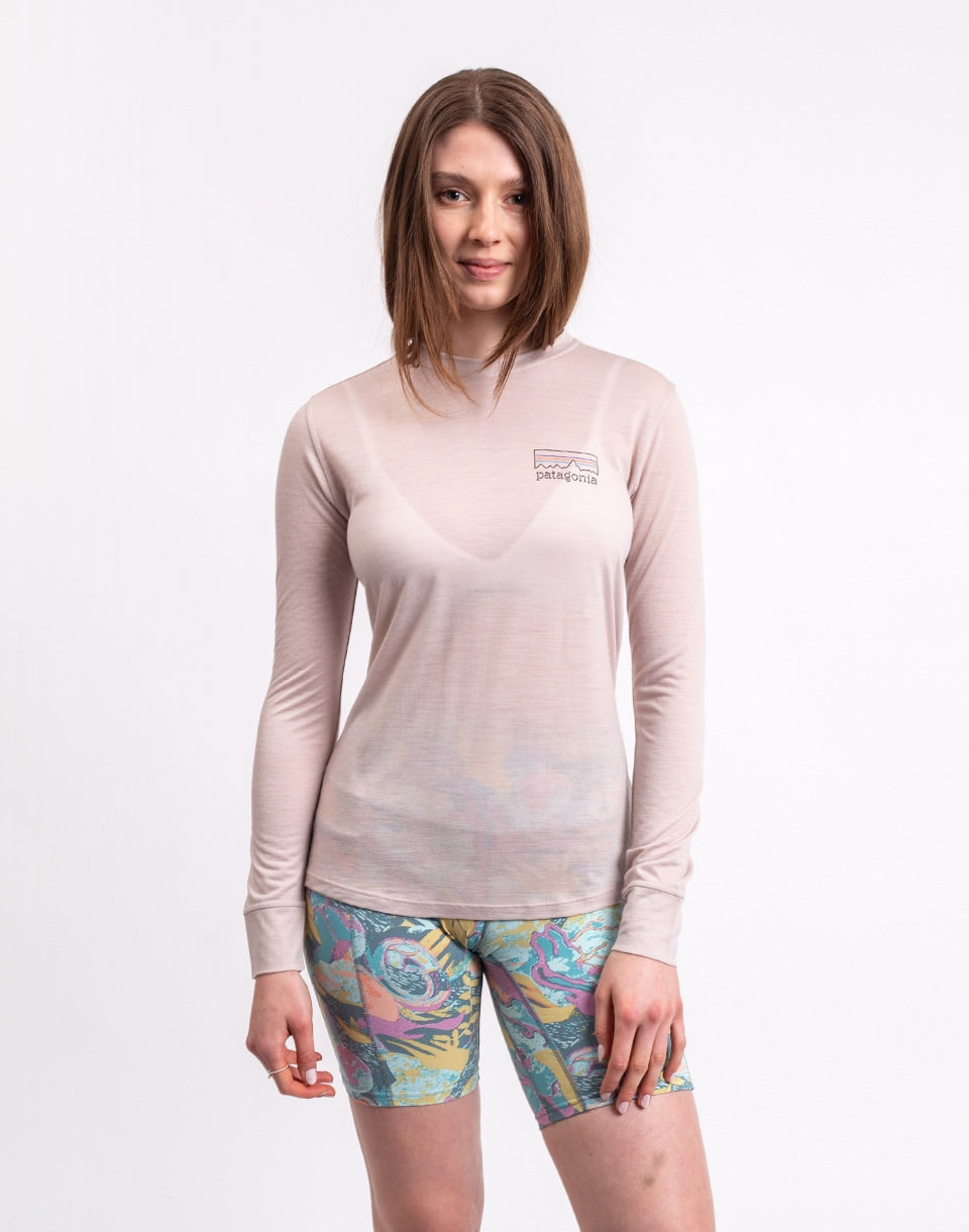 W's L/S Capilene® Cool Merino Blend Graphic Shirt