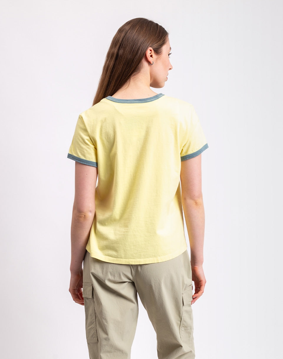 W's Great Waves Ringer Tee