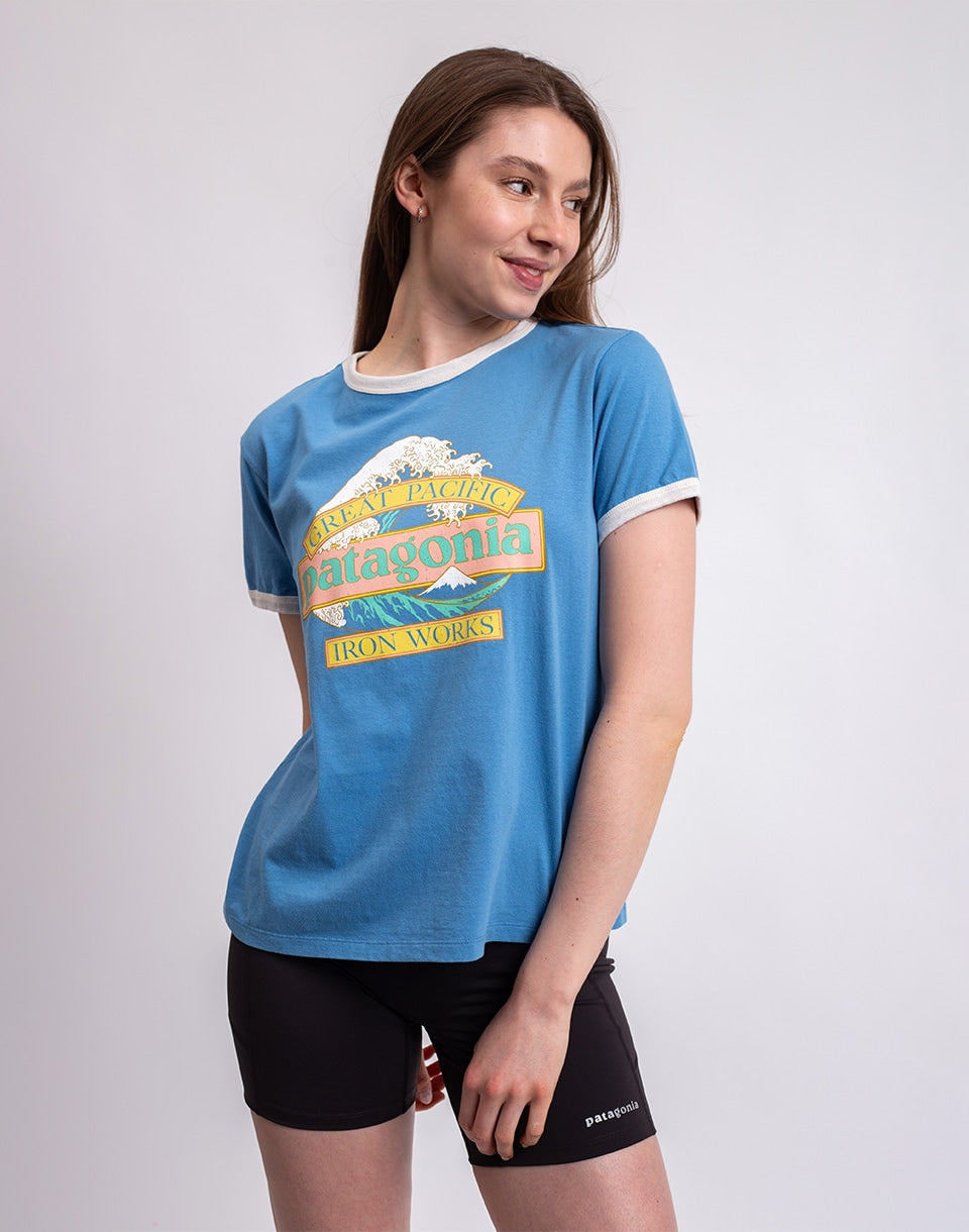 W's Great Waves Ringer Tee
