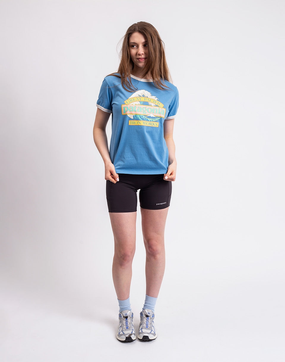 W's Great Waves Ringer Tee