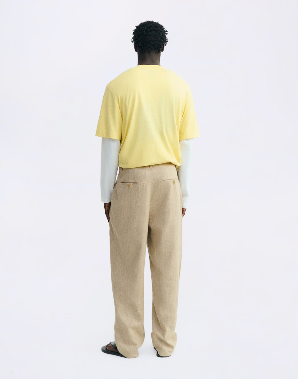 Ecru Hemp Sigurd Pants