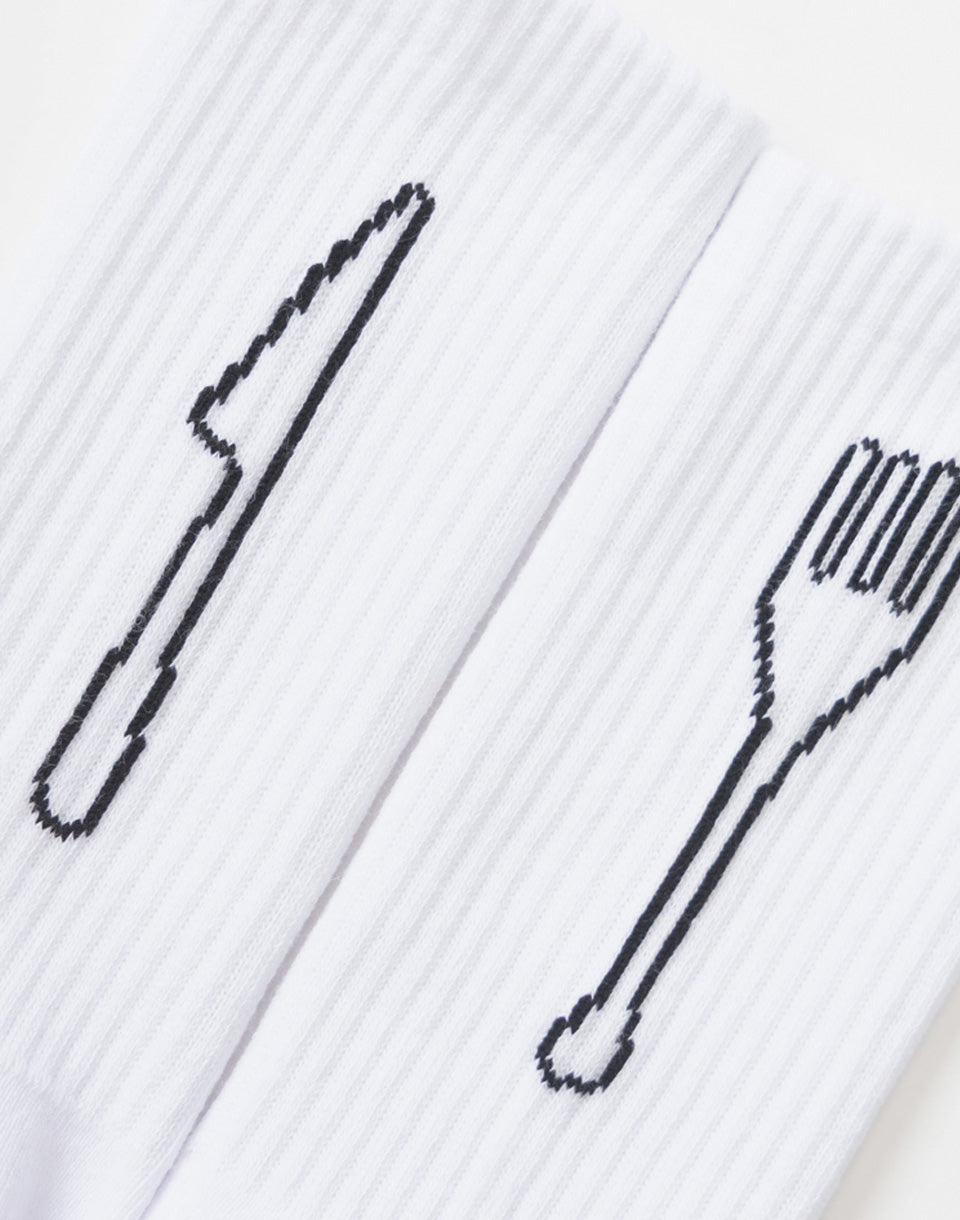 Knife & Fork Socks