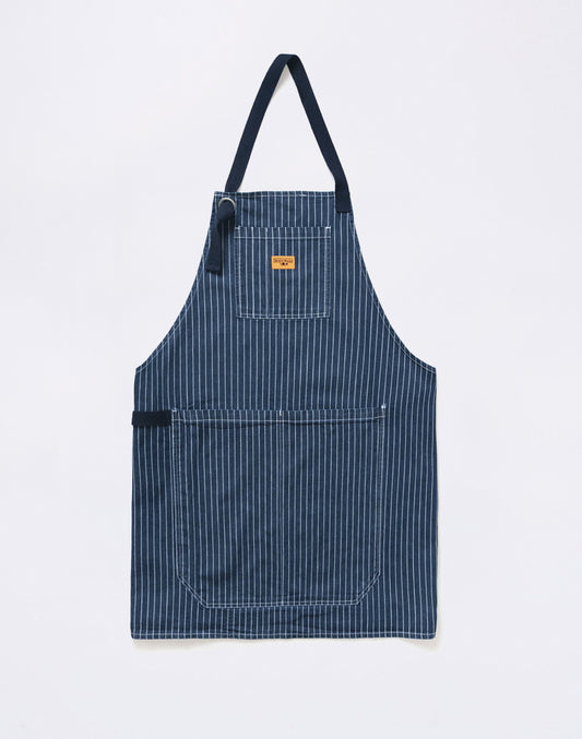Pinstripe Denim Apron
