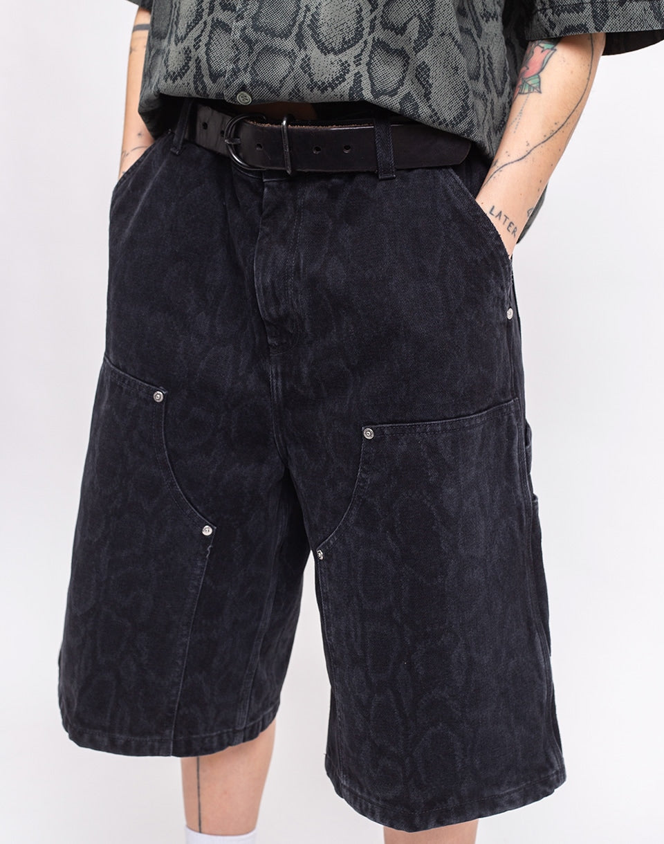 W' Snake Nixon Double Knee Short