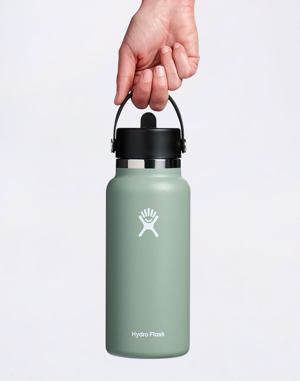Wide Mouth with Flex Straw Cap (946 ml)
