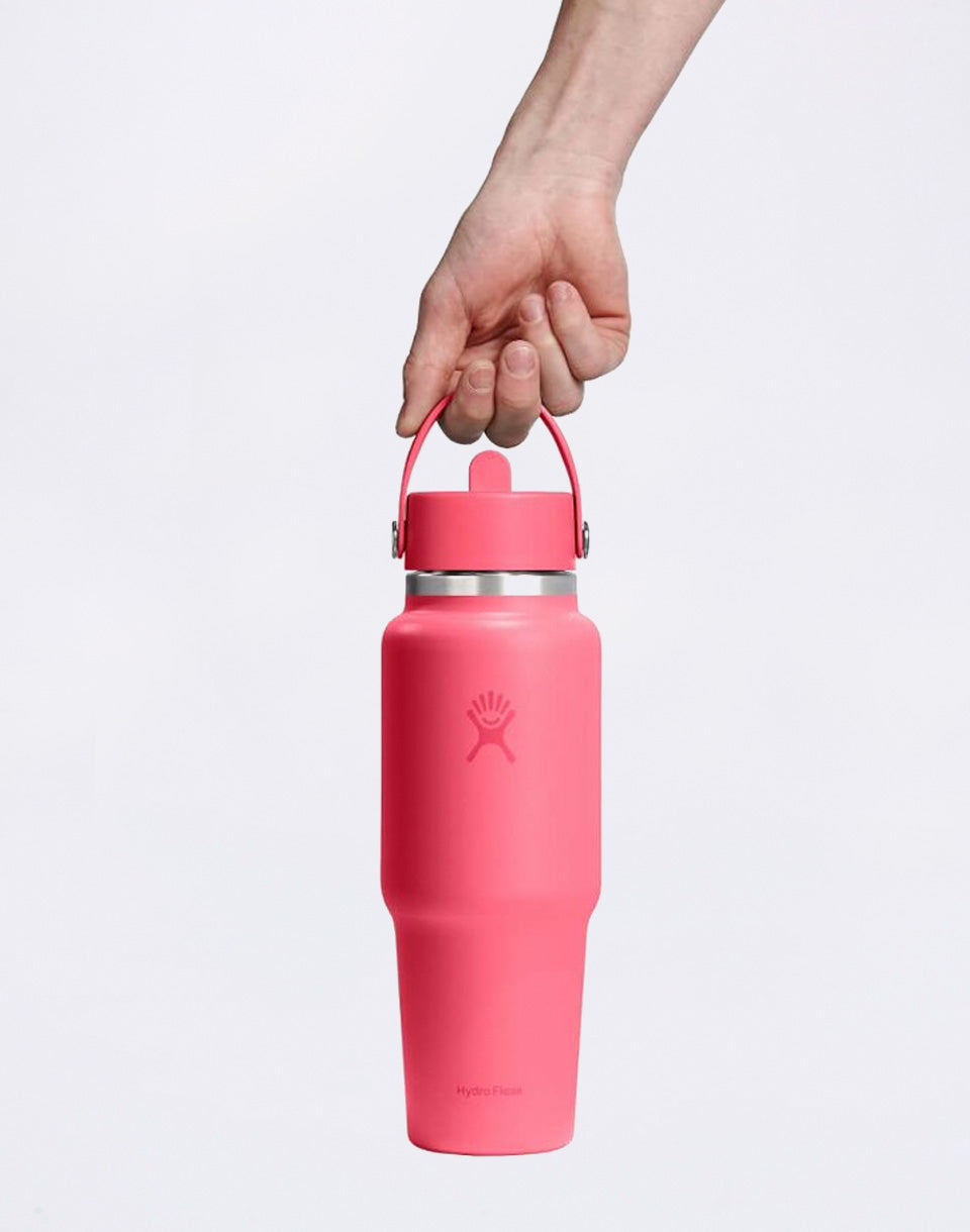 Wide Mouth Travel Bottle with Flex Straw Cap (946 ml)