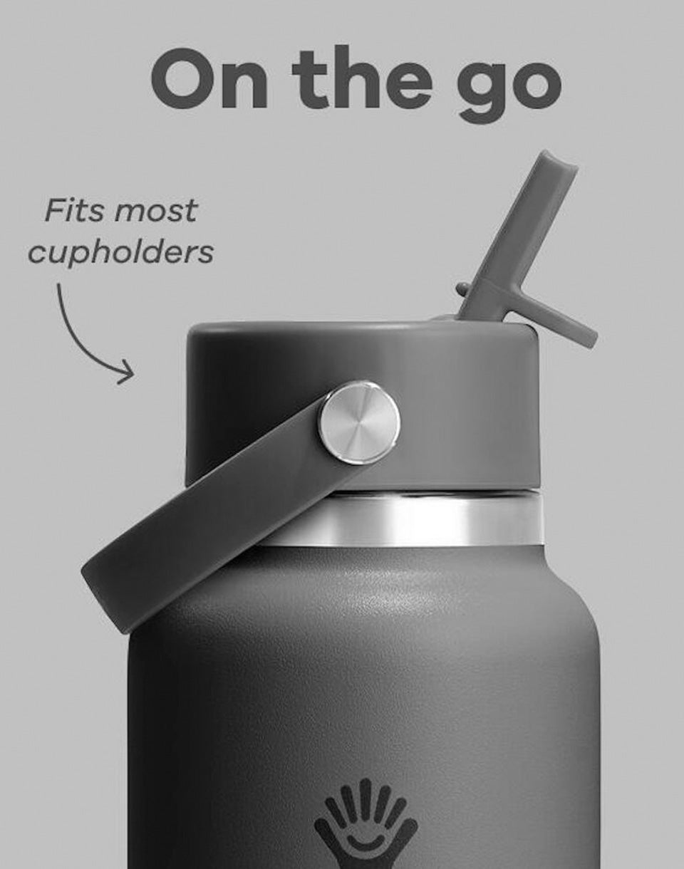 Wide Mouth Travel Bottle with Flex Straw Cap (946 ml)