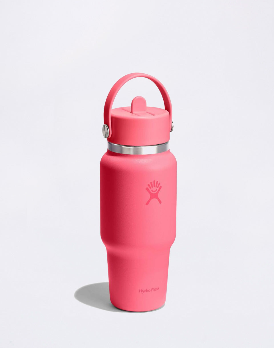 Wide Mouth Travel Bottle with Flex Straw Cap (710 ml)