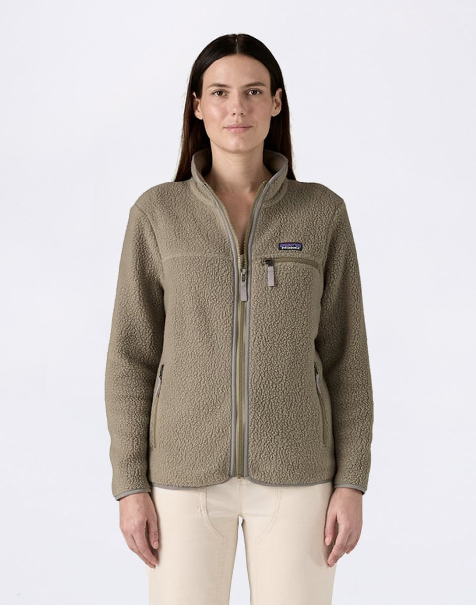 Veste rétro Pile pour femmes