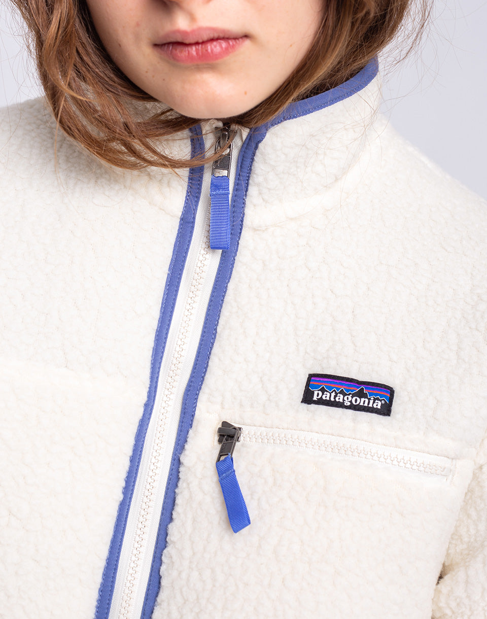 Veste rétro à poils longs (femmes)