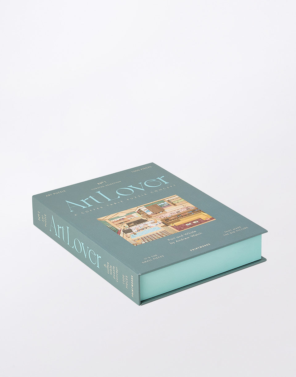 Puzzle d'amant d'art, partie et ensemble