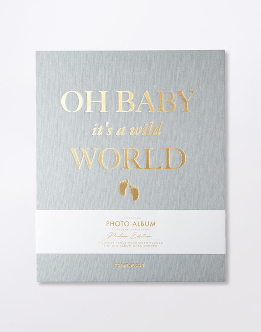 Album photo - bébé c'est un monde sauvage
