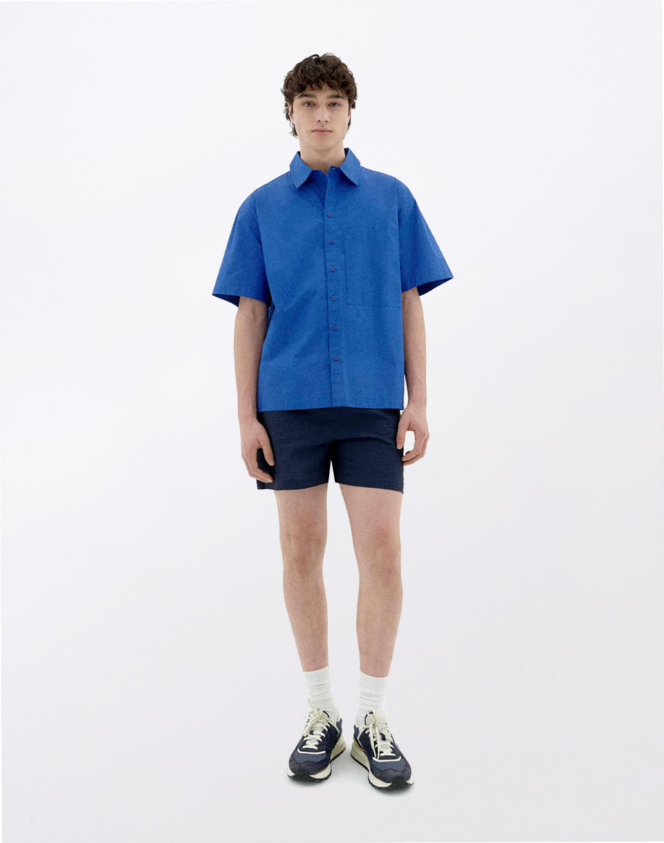 Chemise indigo kurt
