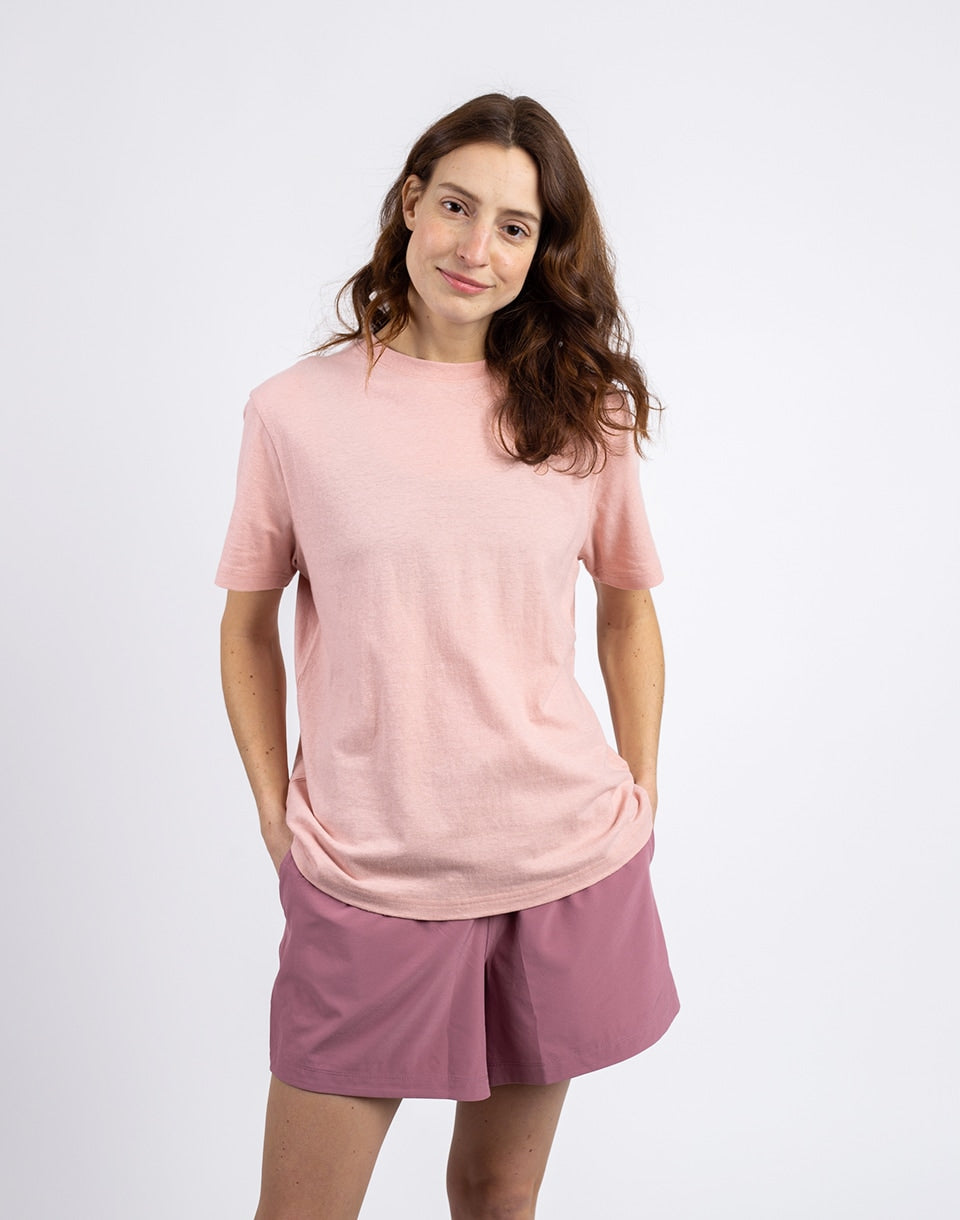 T-shirt de mélange de chanvre W