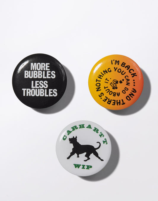 Badges set en métal