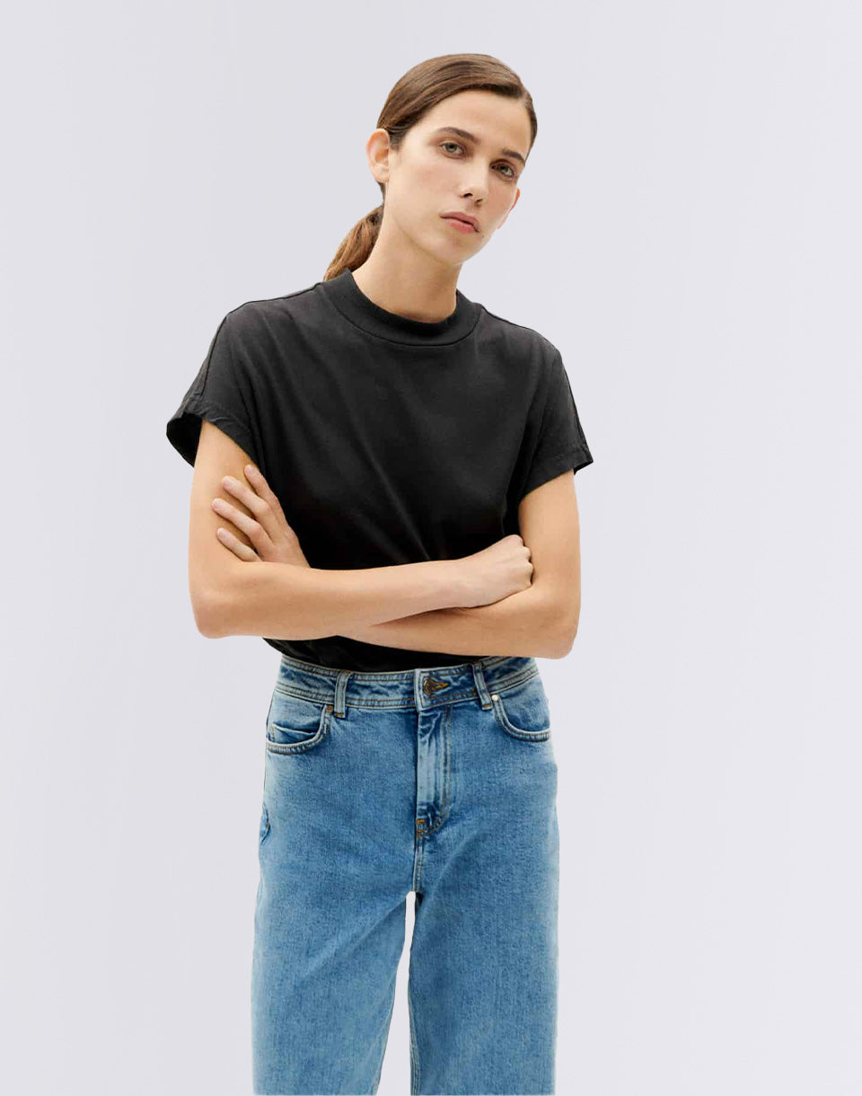 Pantalon theresa de denim clair léger