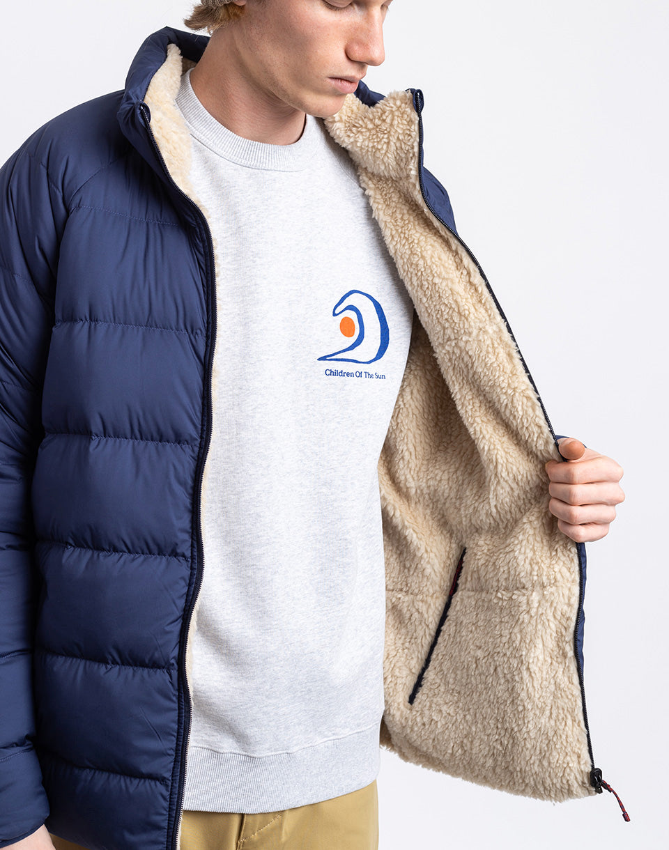 Veste à bas silencieuse réversible de M