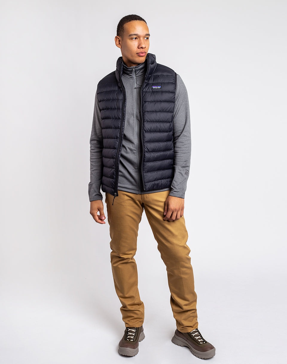 Gilet de pull en bas de m