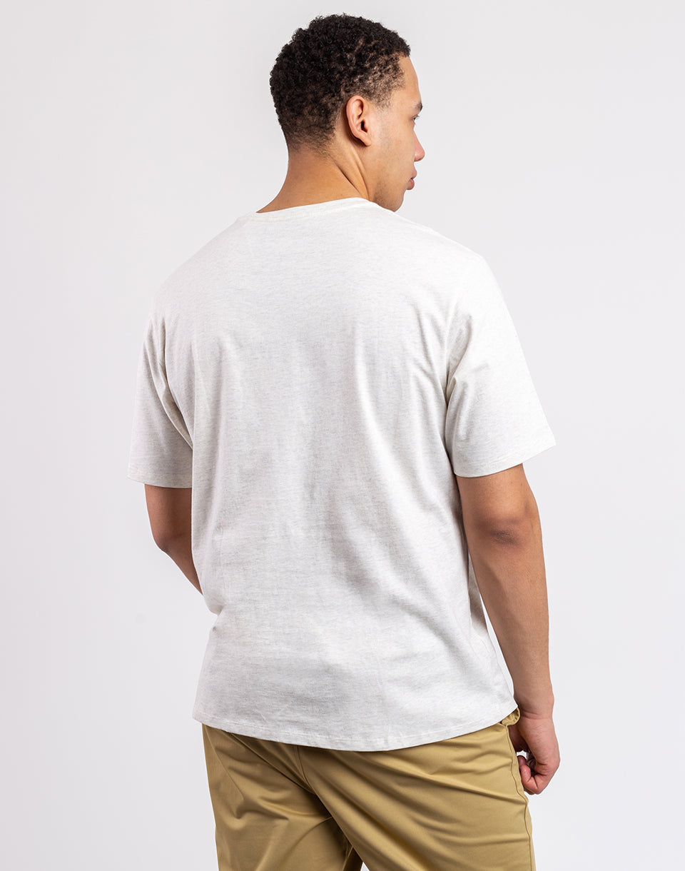 T-shirt de poche Coton LW certifié régénératif de M's M