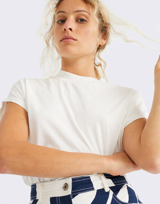 T-shirt basique blanc Volta