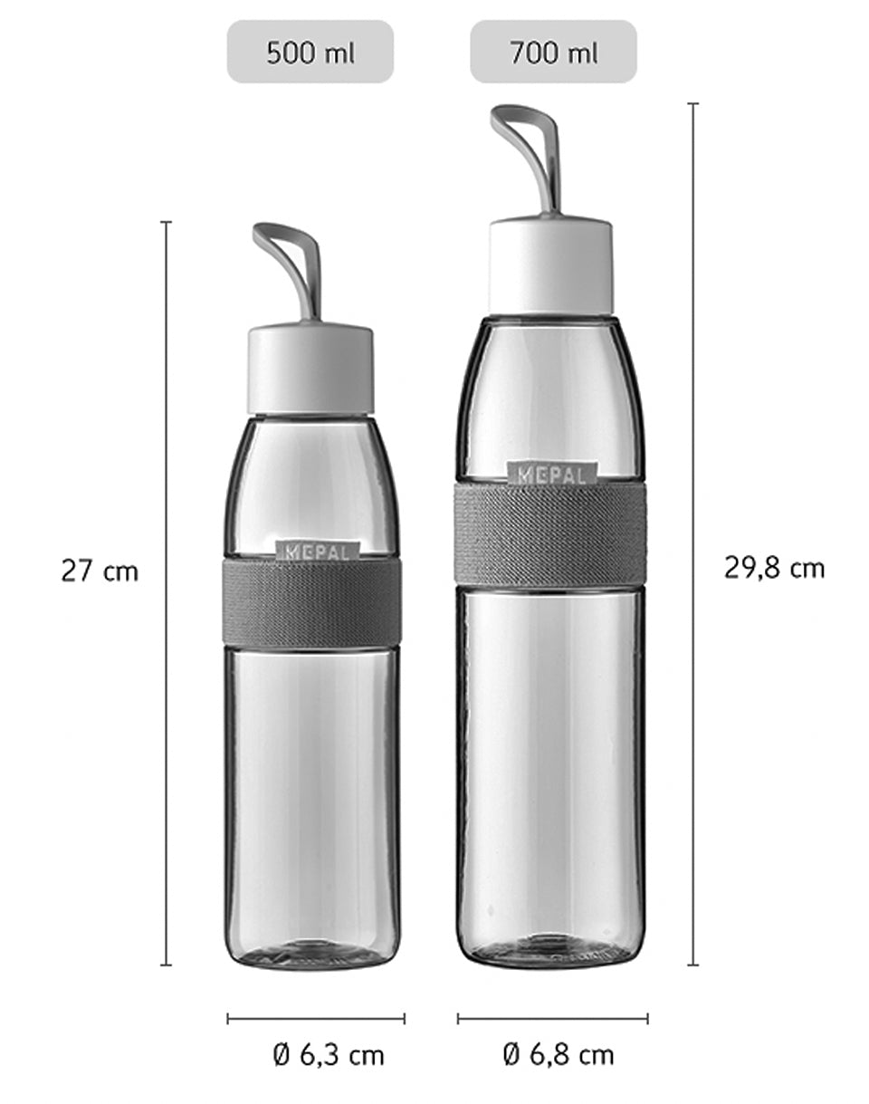 Bouteille d'eau ellipse 500 ml