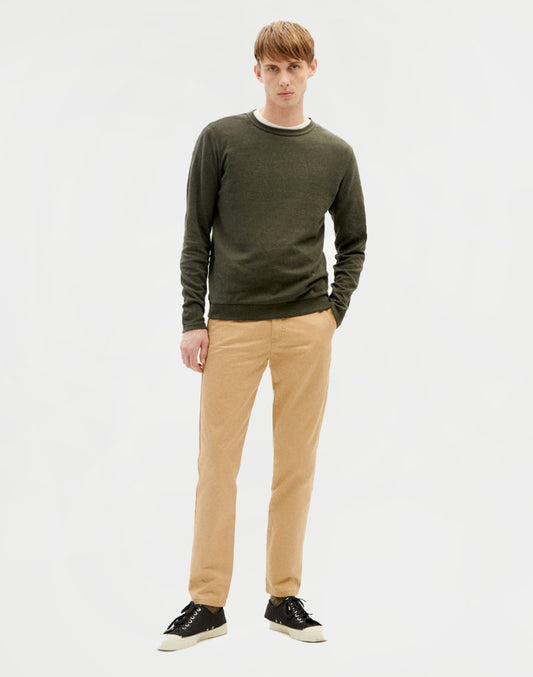 Pantalon chino de chameau