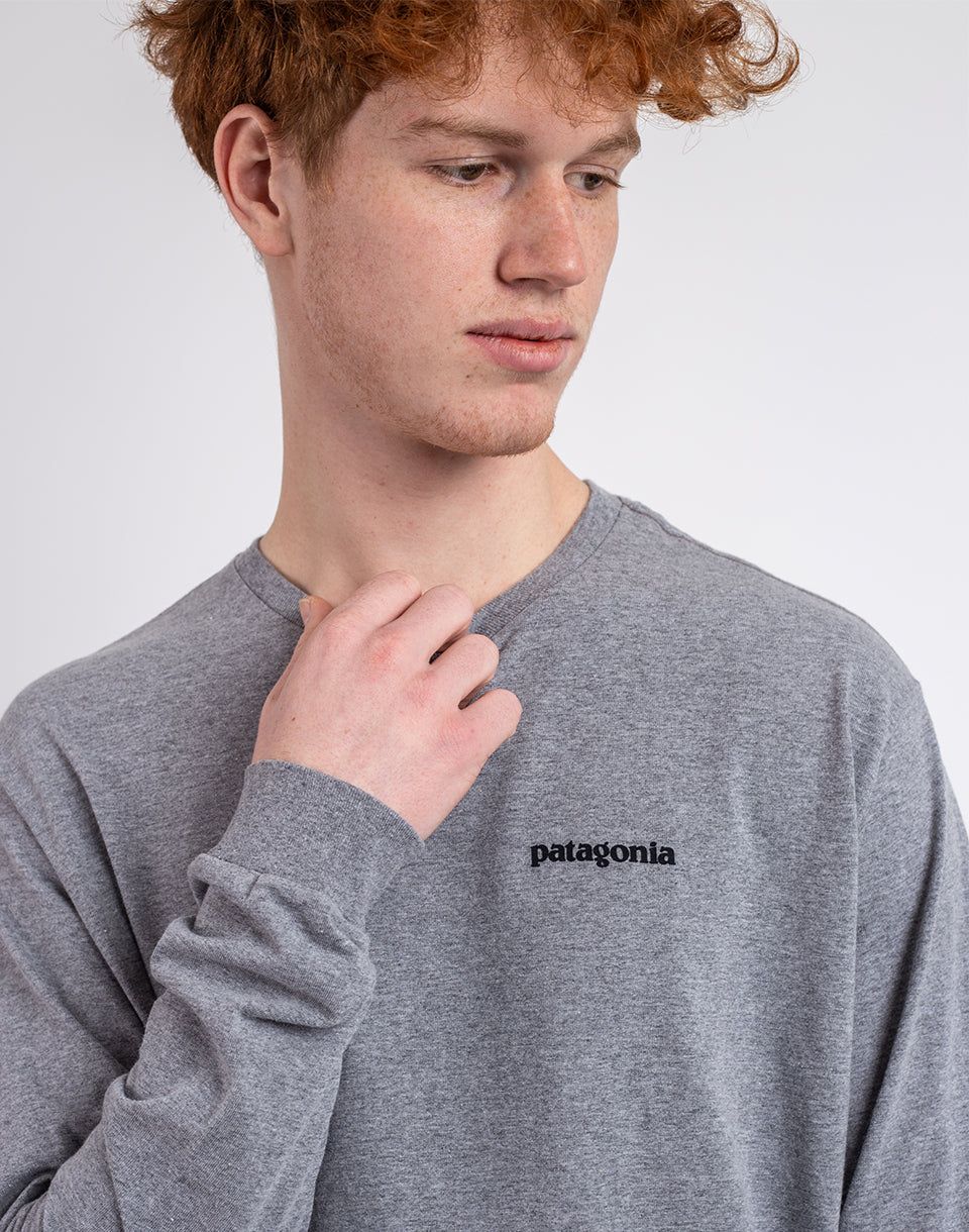 T-shirt responsable L/S P-6 Logo pour hommes