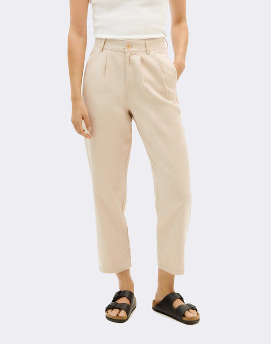 Pantalon de riz de chanvre perlé