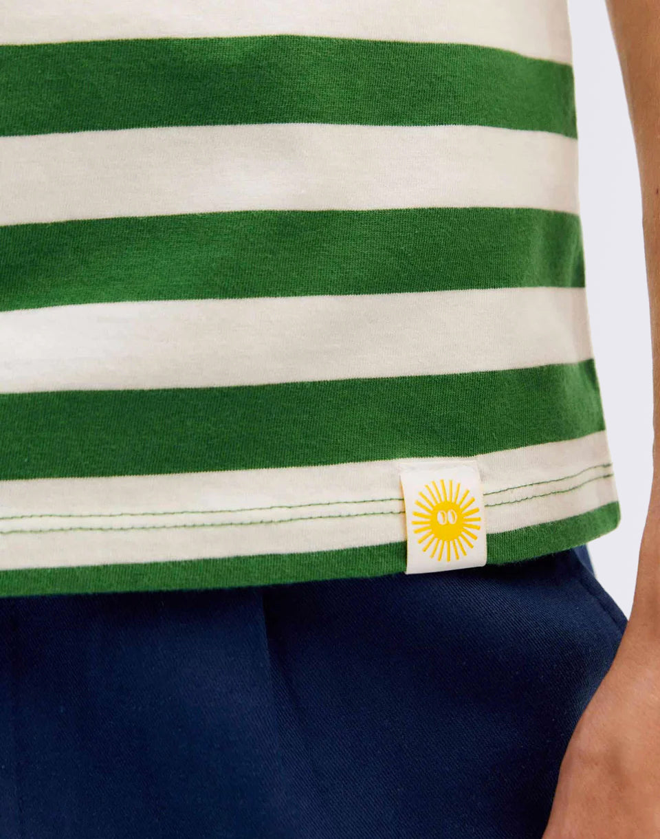 T-shirt Green Stripes
