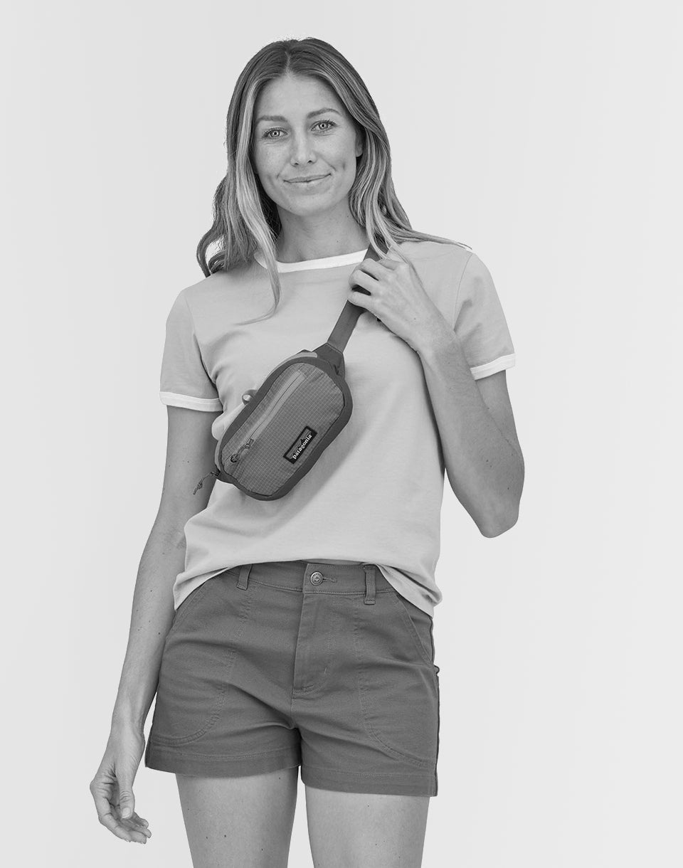 Pack de hanche à trous noir ultra-léger