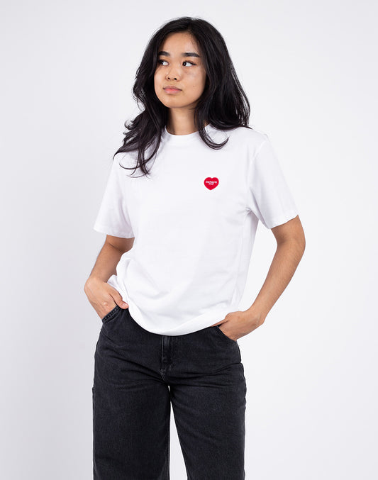 T-shirt W 'S / S Heart Patch