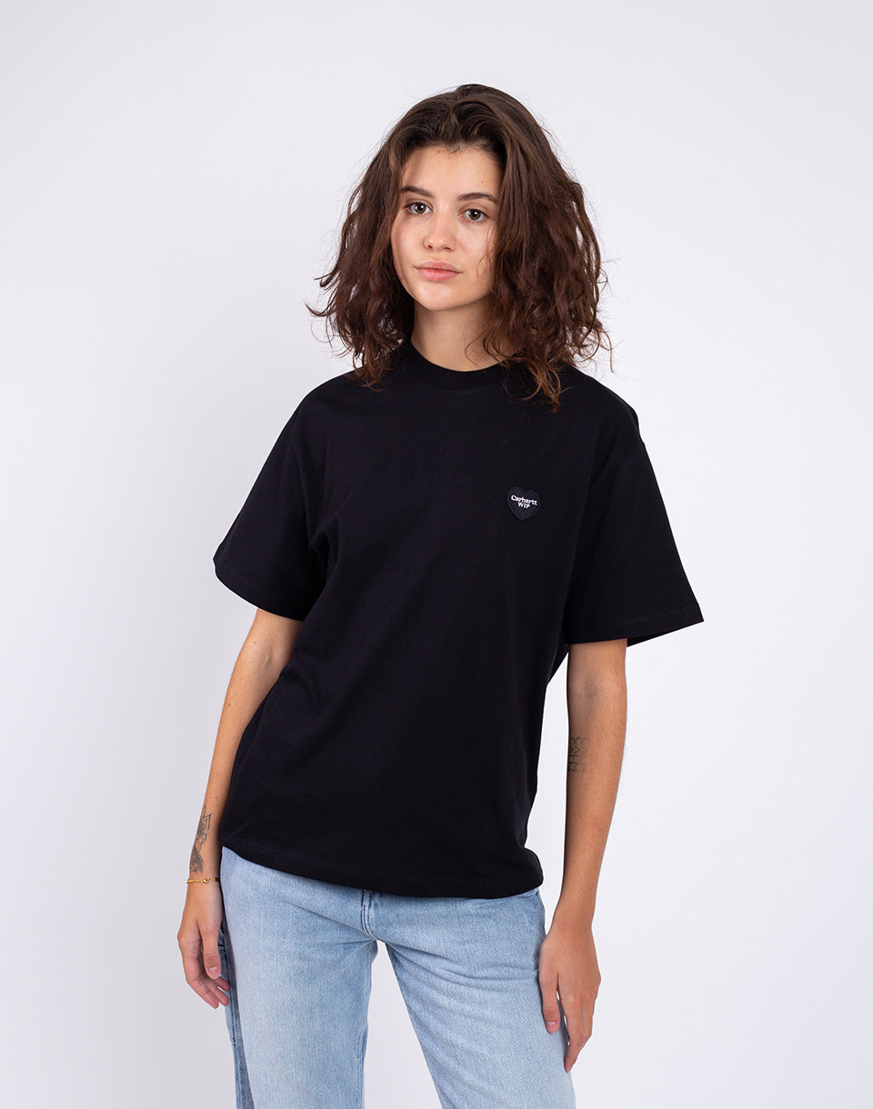 W' S/S Heart Patch T-Shirt