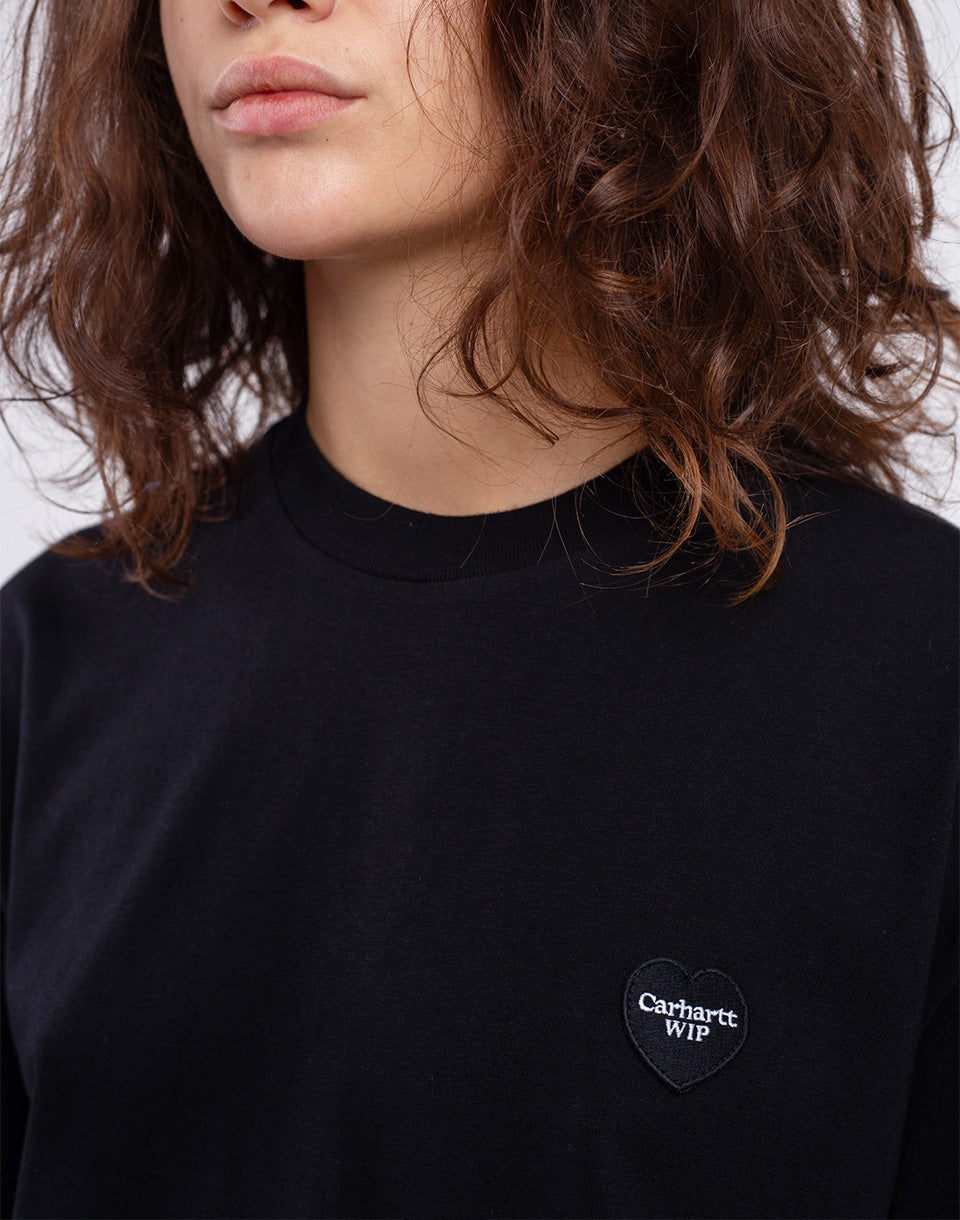 W' S/S Heart Patch T-Shirt