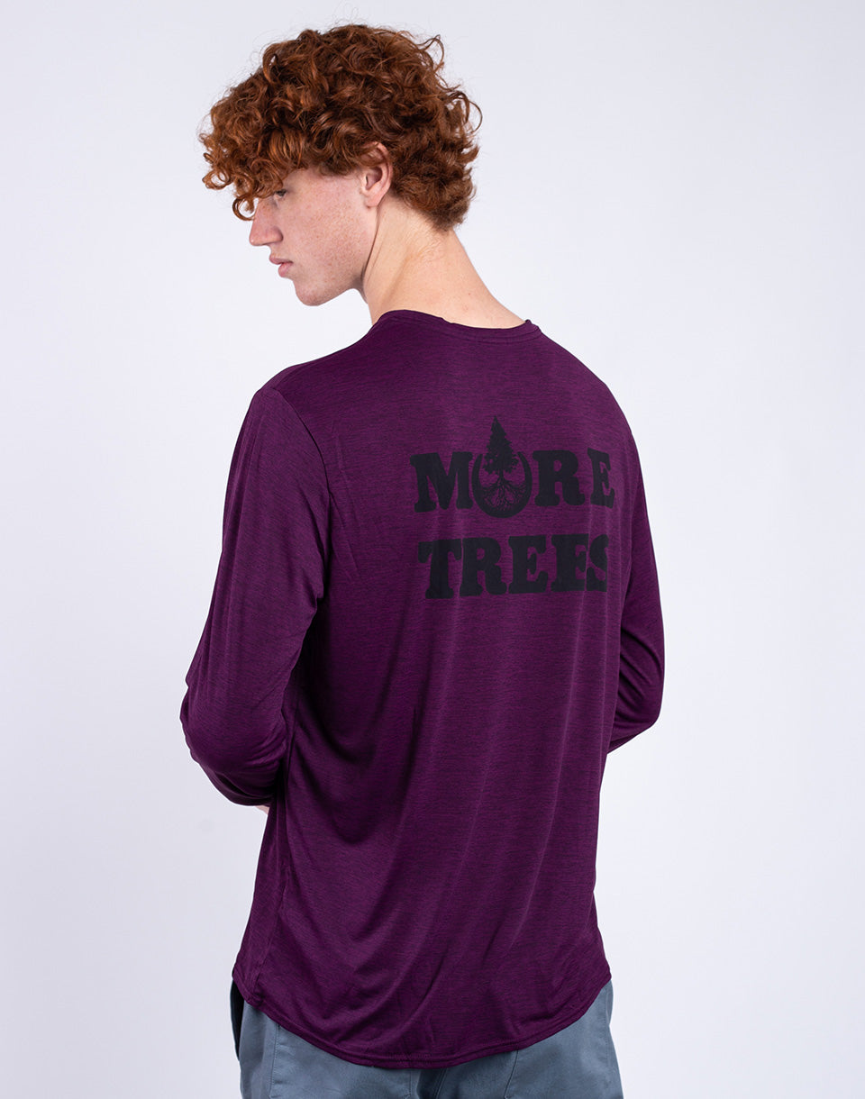 M's l / s Cap Cool Daily Graphic - Lands