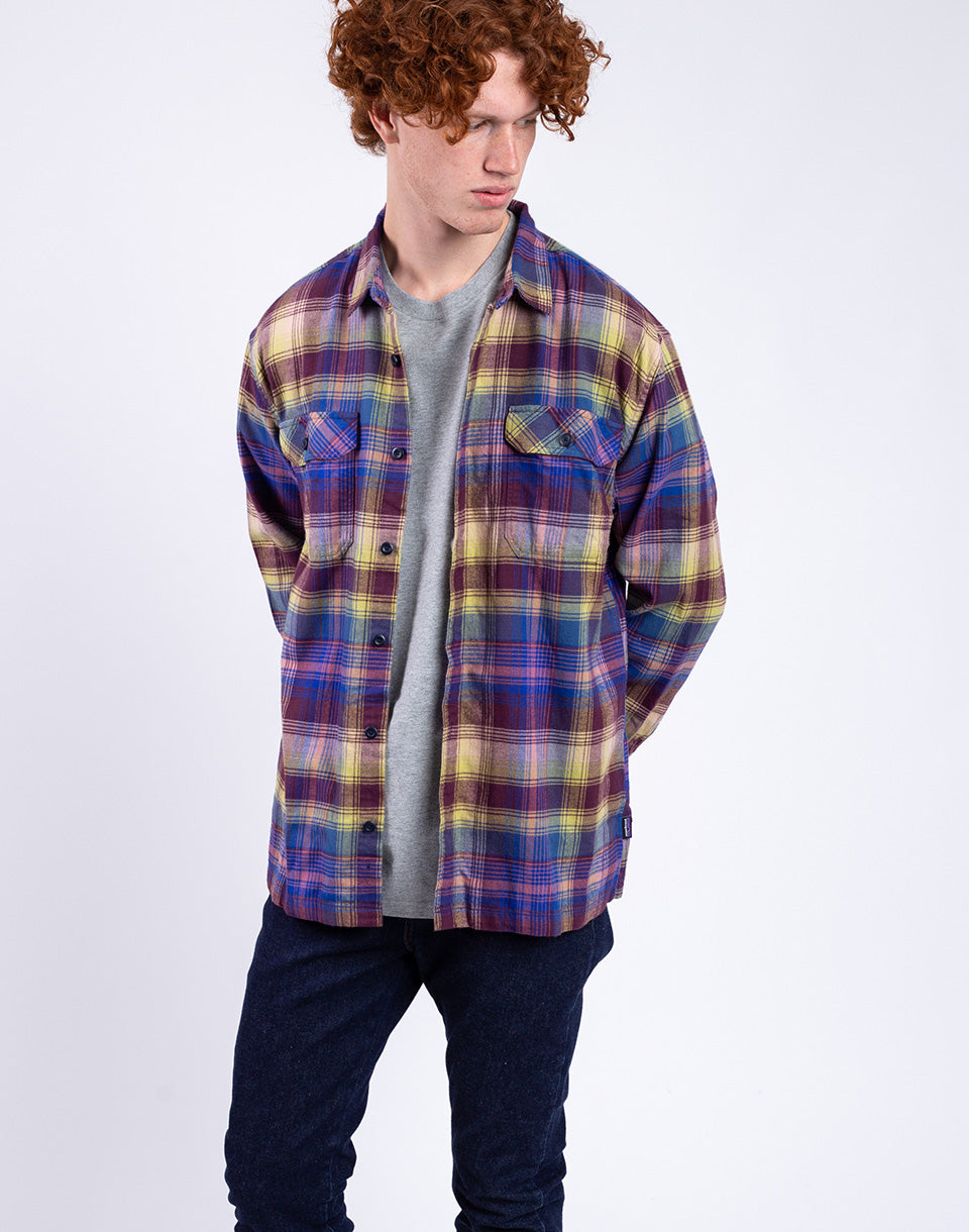 M's L / S Organic Cotton MW Fjord Flannel Shirt