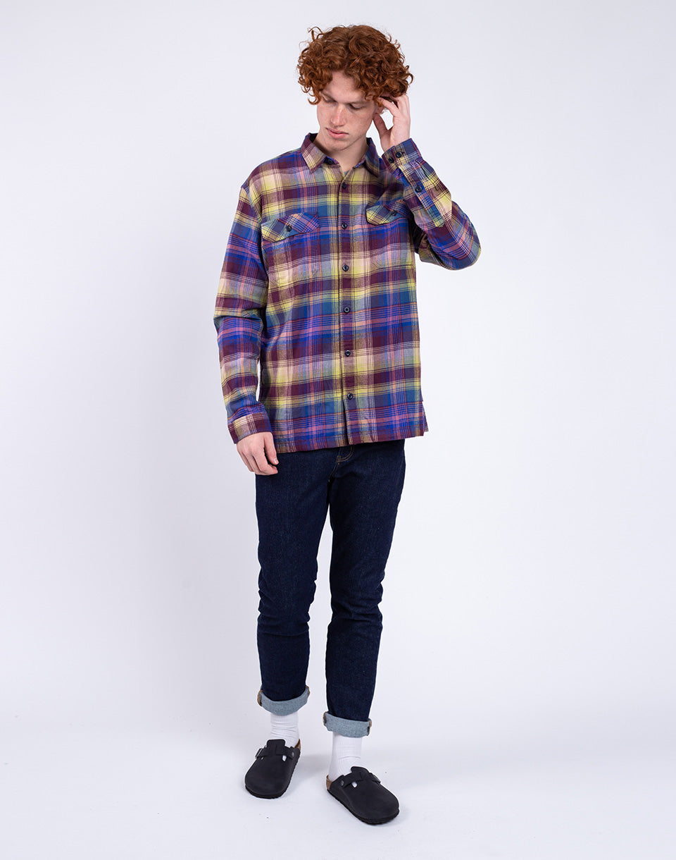 M's L / S Organic Cotton MW Fjord Flannel Shirt