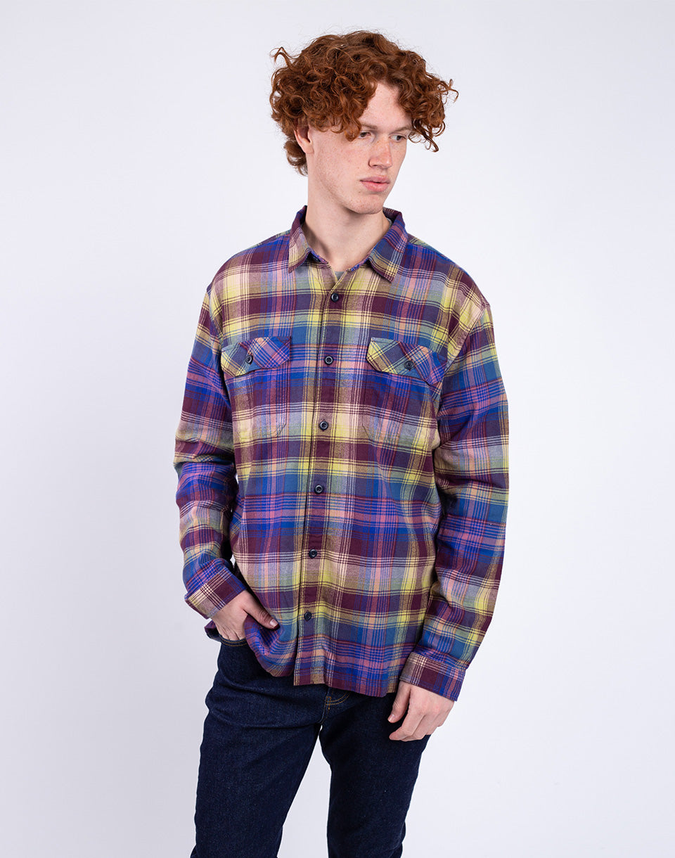 M's L / S Organic Cotton MW Fjord Flannel Shirt
