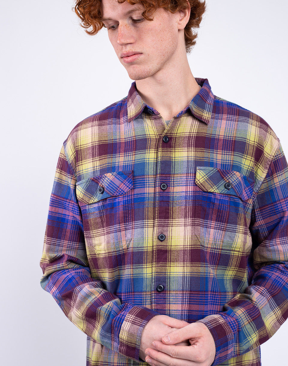 M's L / S Organic Cotton MW Fjord Flannel Shirt