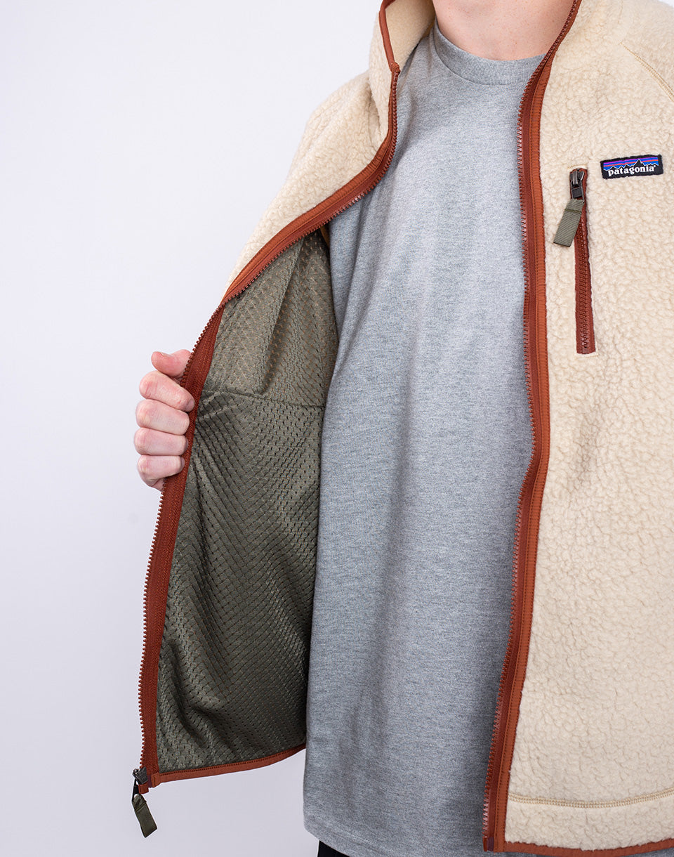 Veste de pile rétro de M