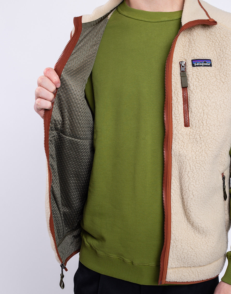 Gilet à pile rétro de M