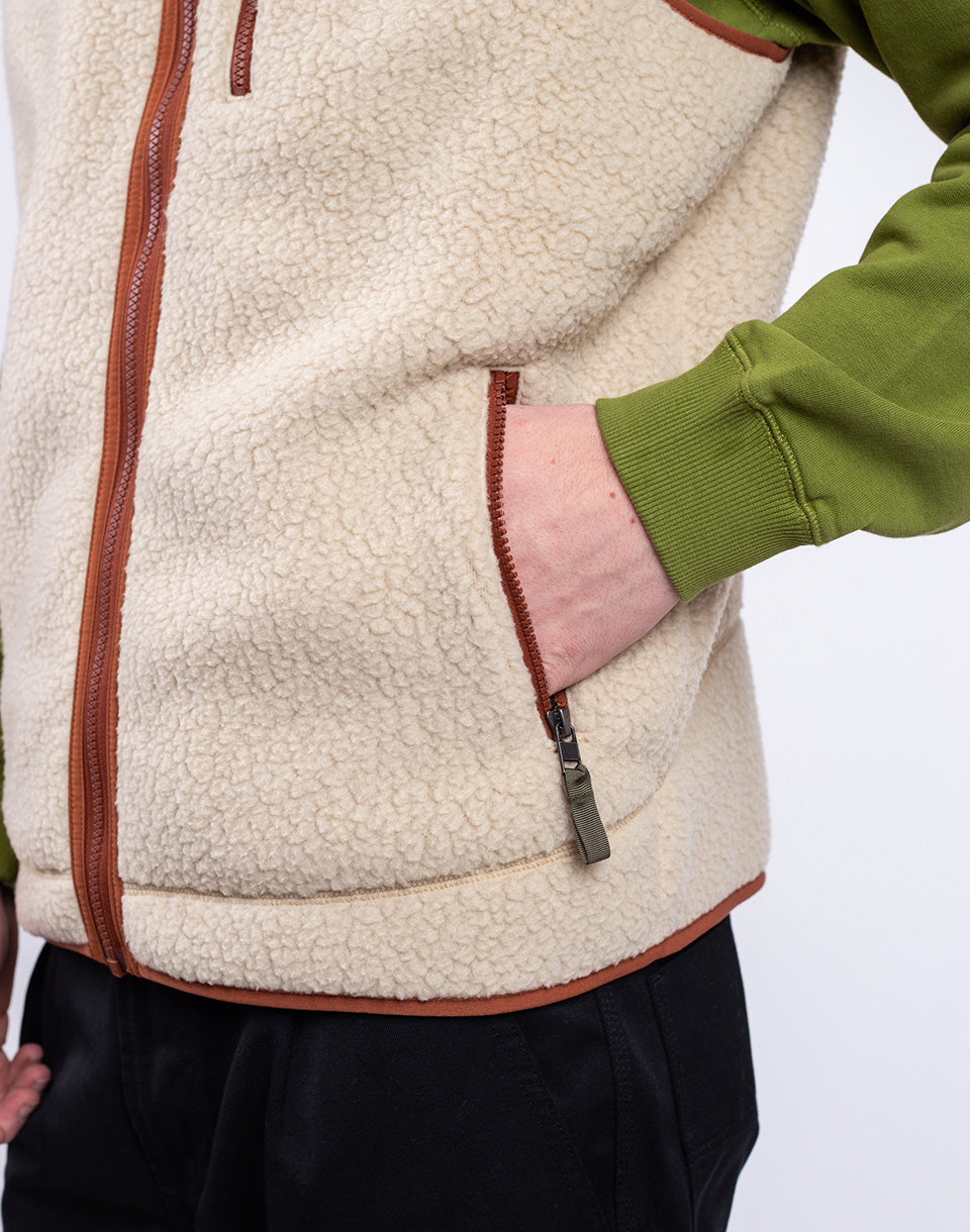 Gilet à pile rétro de M