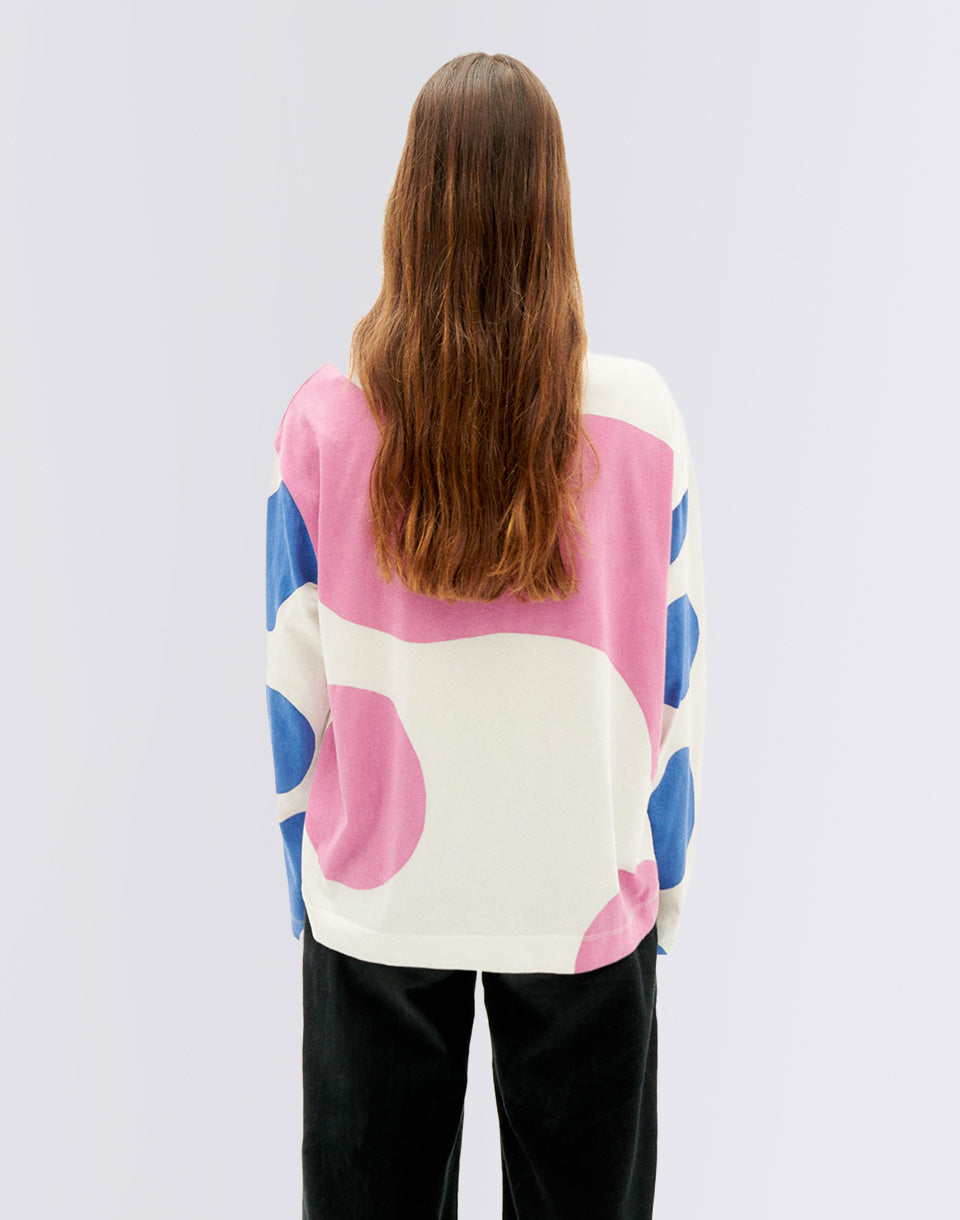 T-shirt Emily de contraste