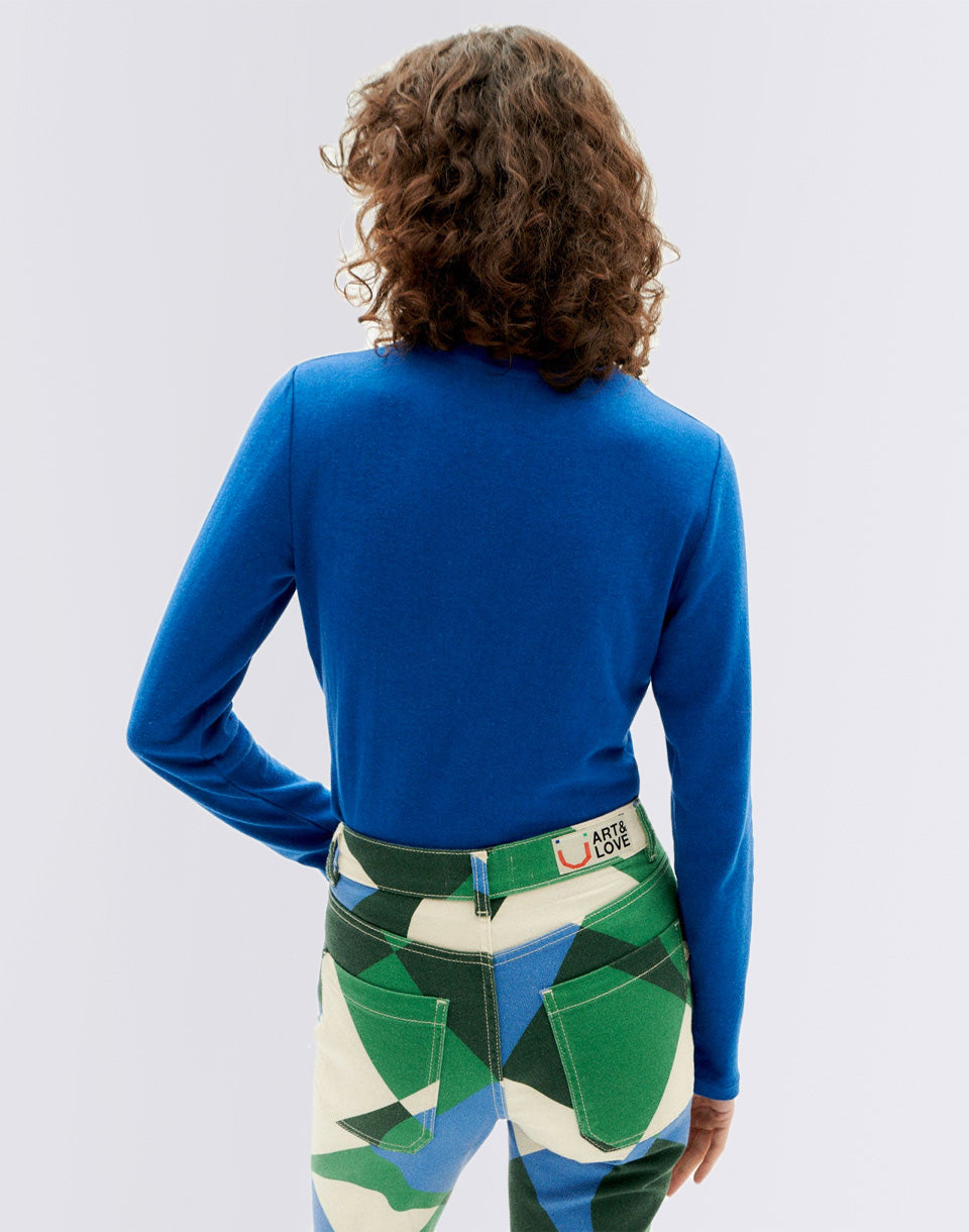 Klein Blue Hemp Carolina L / S Top