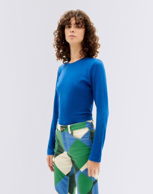 Klein Blue Hemp Carolina L / S Top
