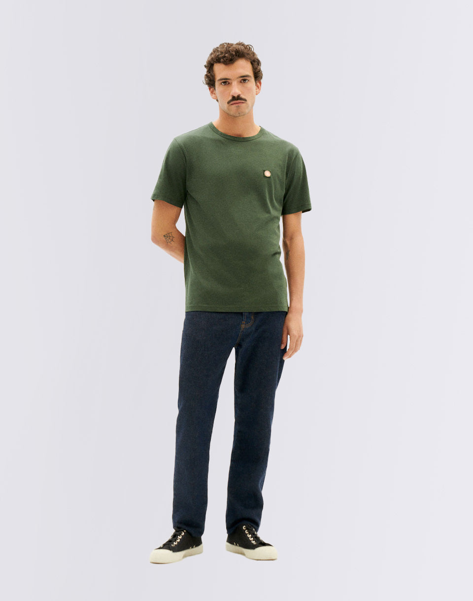 T-shirt vert de la bouteille Coral Sol