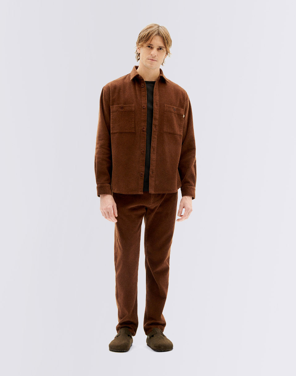 Chocolate Charduroy Best Overshirt