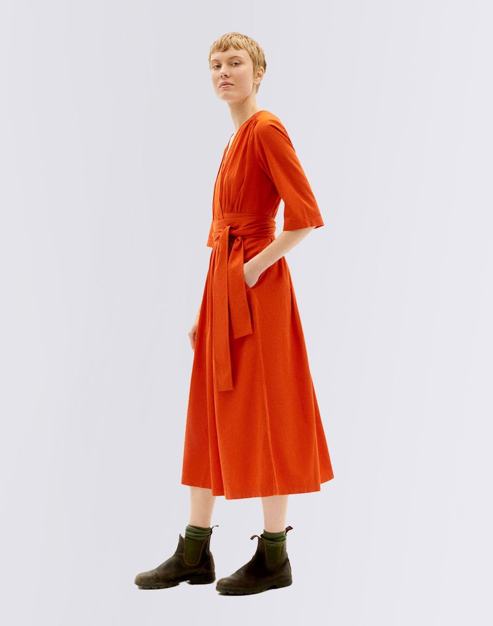 Robe à la citrouille angelica