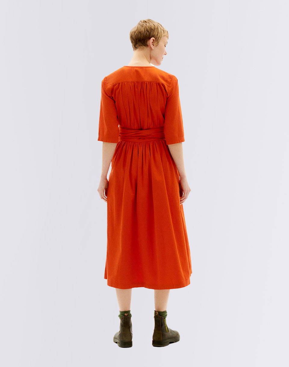 Robe à la citrouille angelica